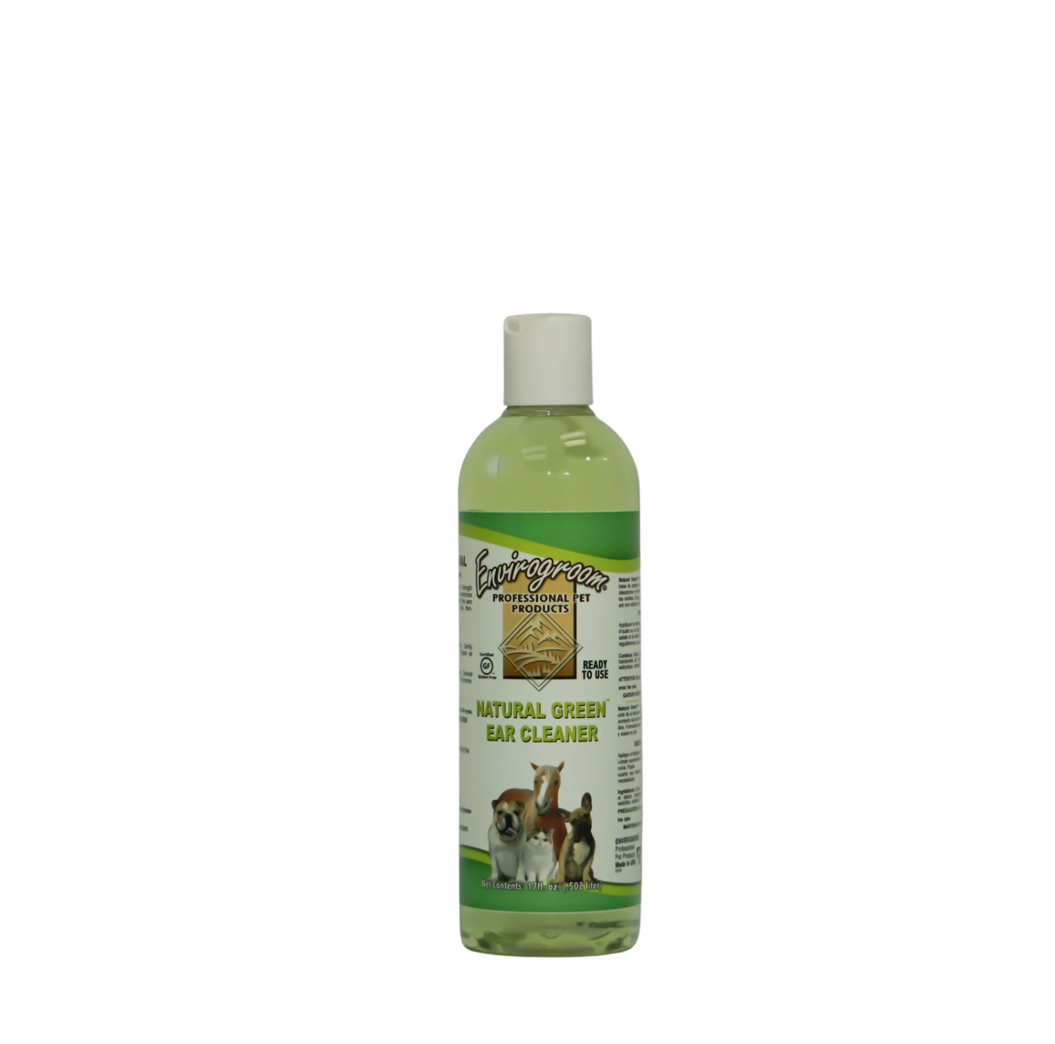 Envirogroom Natural Green Ready-To-Use Professional Herbal Formula Ear Cleaner 17oz 3 Envirogroom Natural Green Ready-To-Use Professional Herbal Formula Ear Cleaner 17oz