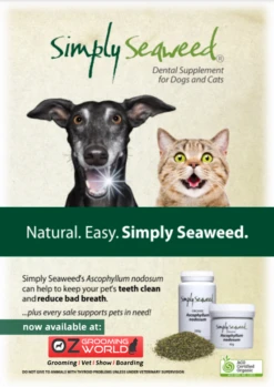 Tropiclean Simply Seaweed Organic Ascophyllum Nodosum 40g -Pet Grooming Discounts SIS 00309 1