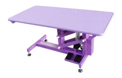 Aeolus Classic Z Shape Electric Lifting Table - Medium [Purple] -Pet Grooming Discounts T FT802E PP 4