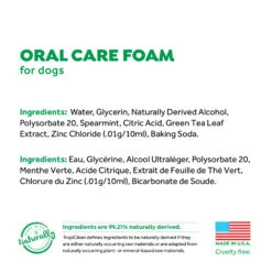 Tropiclean Fresh Mint Foam 133ml 7 Tropiclean Fresh Mint Foam 133ml -Pet Grooming Discounts TC 00102 2