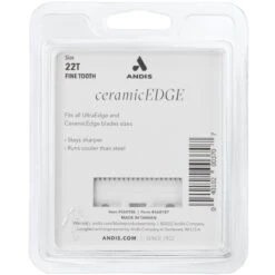 Andis Ceramic Cutters -Pet Grooming Discounts ad56022 560186 fine tooth ceramic cutter size 22t package back 1
