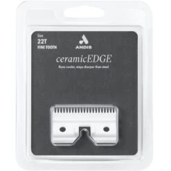 Andis Ceramic Cutters -Pet Grooming Discounts ad56022 560186 fine tooth ceramic cutter size 22t package front 1