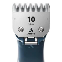 Andis EMERGE Cordless Clipper Blue -Pet Grooming Discounts ad5645 19 emerge clipper blue rdlc 1 blade close up 4 2