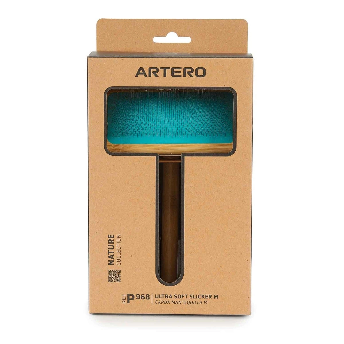 Artero Nature Collection Soft Slicker Brush M 4 Artero Nature Collection Soft Slicker Brush M - Image 2