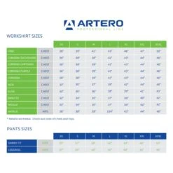 ARTERO Brigitte Smock 9 ARTERO Brigitte Smock -Pet Grooming Discounts clothingchart2048x2048