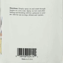 Crown Royale Ultimate Detangling Spray RTU 1 Gallon -Pet Grooming Discounts crowndetangle1g 003