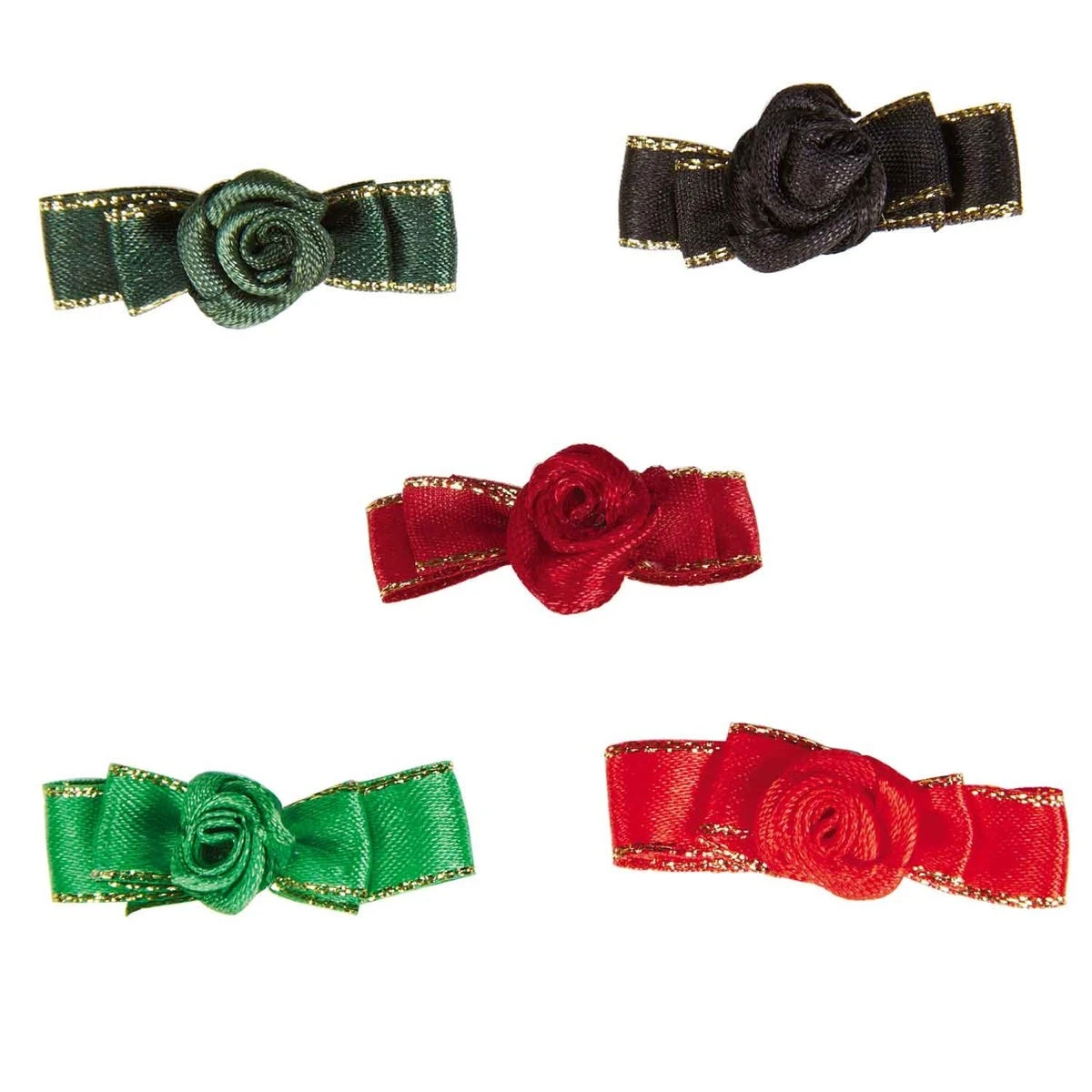 Aria Tiny Bows With Rosettes Canister 100Pc 4 Aria Tiny Bows With Rosettes Canister 100Pc - Image 2