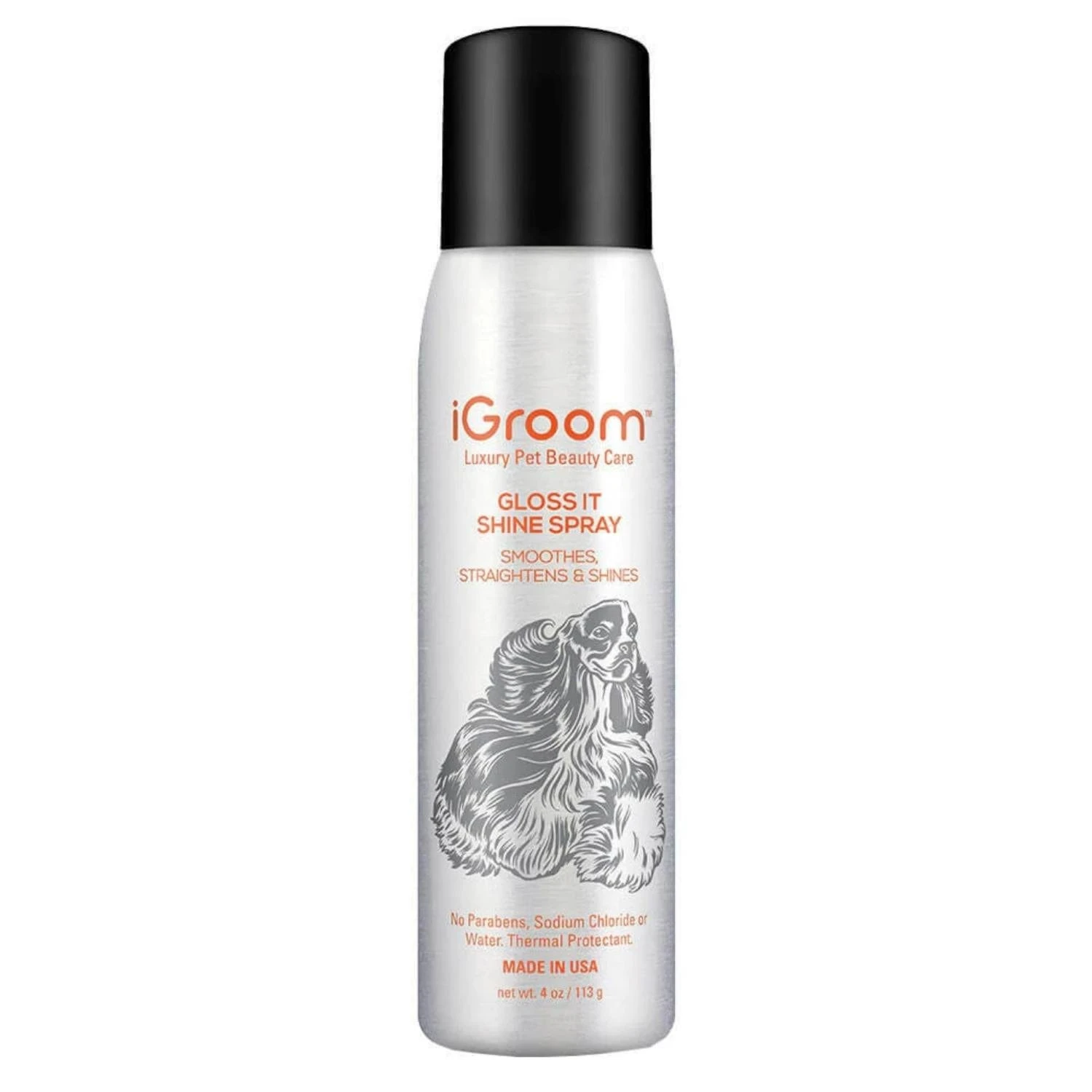 IGroom Gloss It Shine Spray Aerosol 3 IGroom Gloss It Shine Spray Aerosol