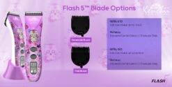 Kenchii Flash5 5-in-1 Digital Cordless Clipper Purple Dogs Edition 19 Kenchii Flash5 5-in-1 Digital Cordless Clipper Purple Dogs Edition -Pet Grooming Discounts ke6035 79 flash5 website branding 2023 purple 2.0 2 1