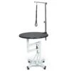 Master Equipment Easy-Lift Round Rotating Top Pneumatic Table -Pet Grooming Discounts tp6290 95 003