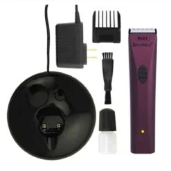 Wahl BravMini+ Rechargeable Trimmer Purple -Pet Grooming Discounts wa4159 79 kit