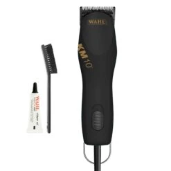 Wahl KM10 Black & Gold Professional 2-Speed Clipper LIMITED EDITION -Pet Grooming Discounts wa9791 17 km10 black kit 1