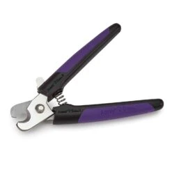 Aussie Dog Nail Clipper Large, Black-Purple